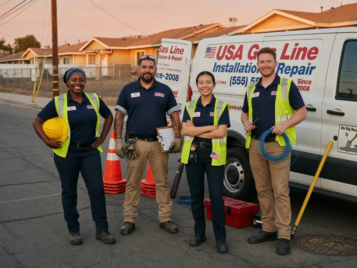 Gas Line Installation company in Oxford, NJ